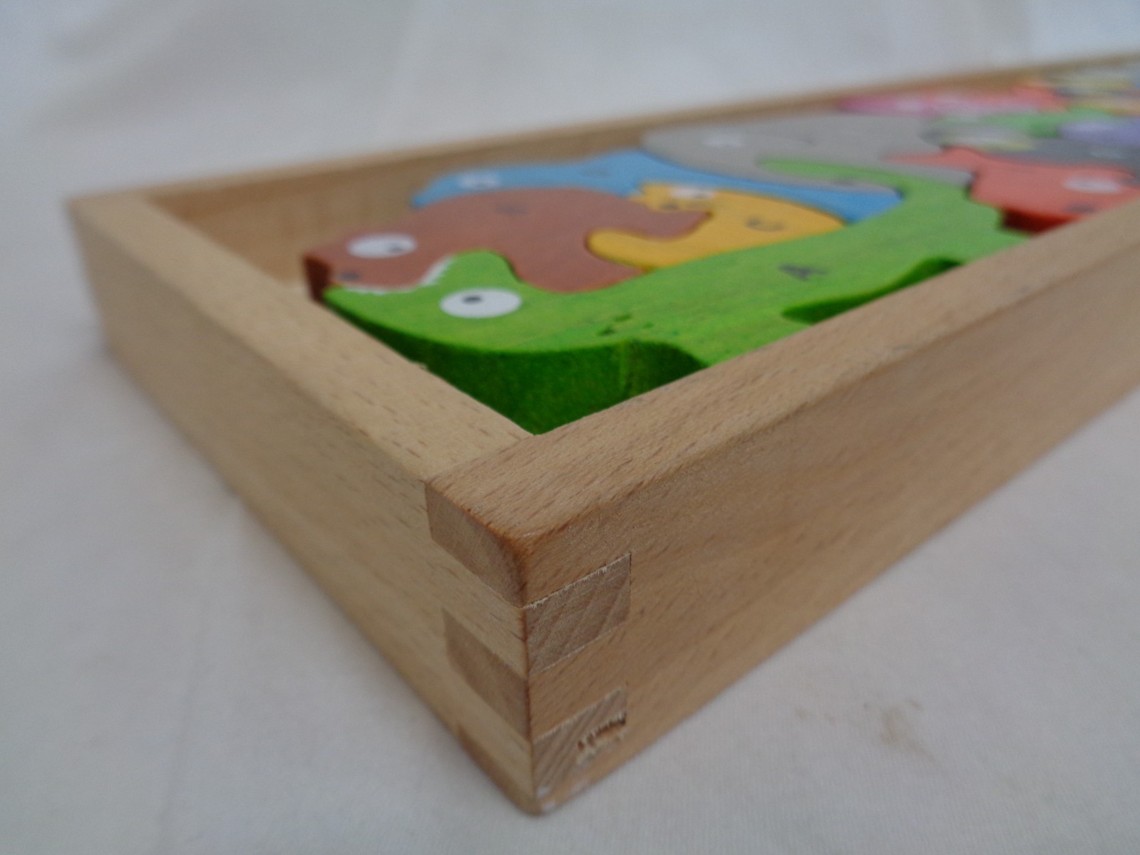 Begin Again Wooden Puzzle Animal Parade Letter A To Z Eco Wood Montessori