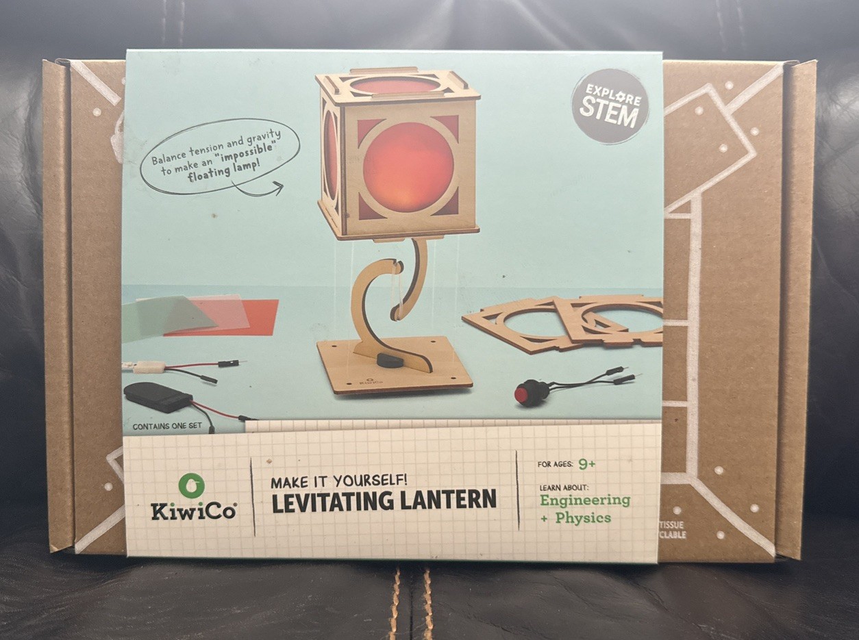 KiwiCo Levitating Lantern STEM Kit Engineering Physics Science Project Ages 9+