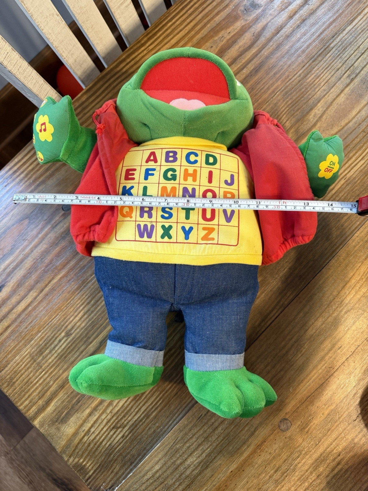 Read And Sing Little Leap Interactive Plush Tested Works Leap Frog ABC Sing