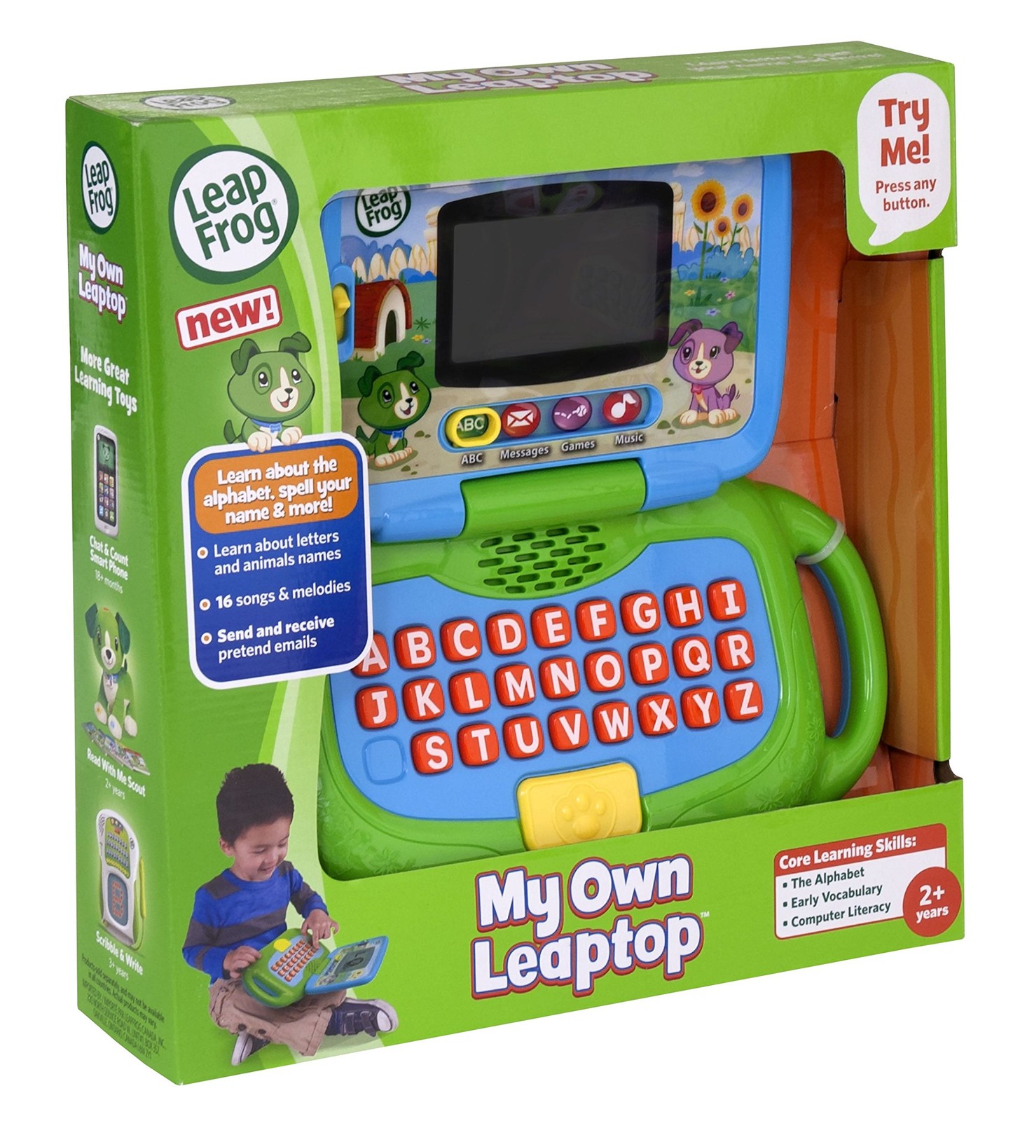 My Own Leaptop, green