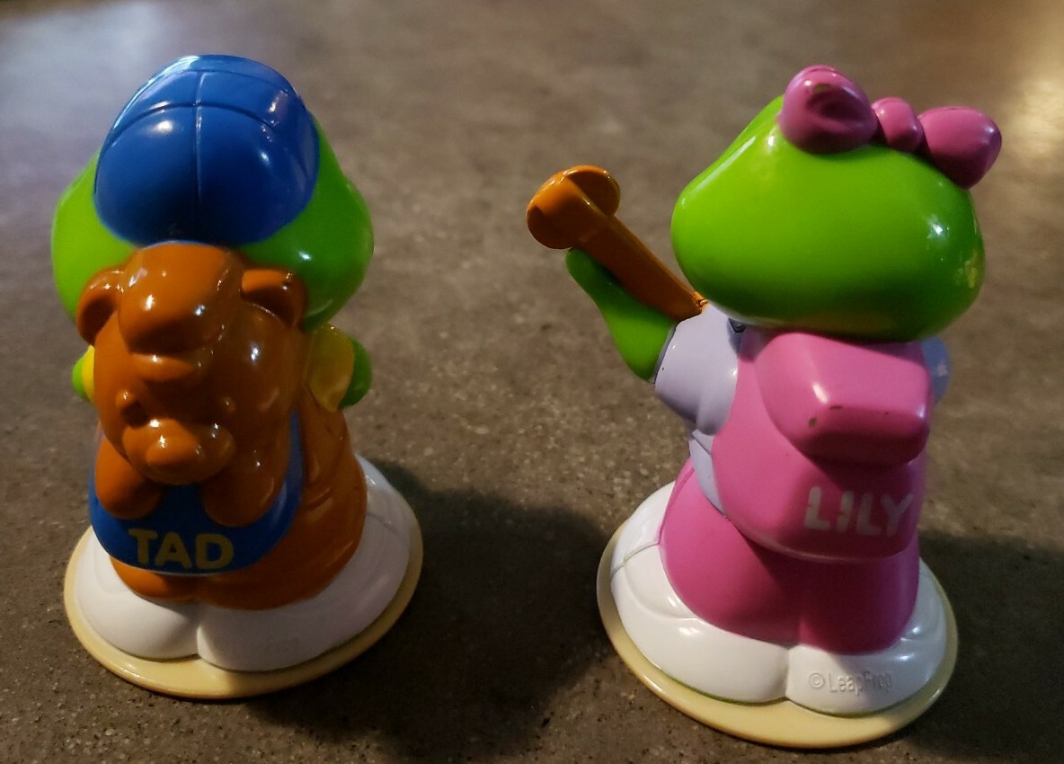 Leap Frog Phonics School Bus Music Band Replace Figures LILY and TAD