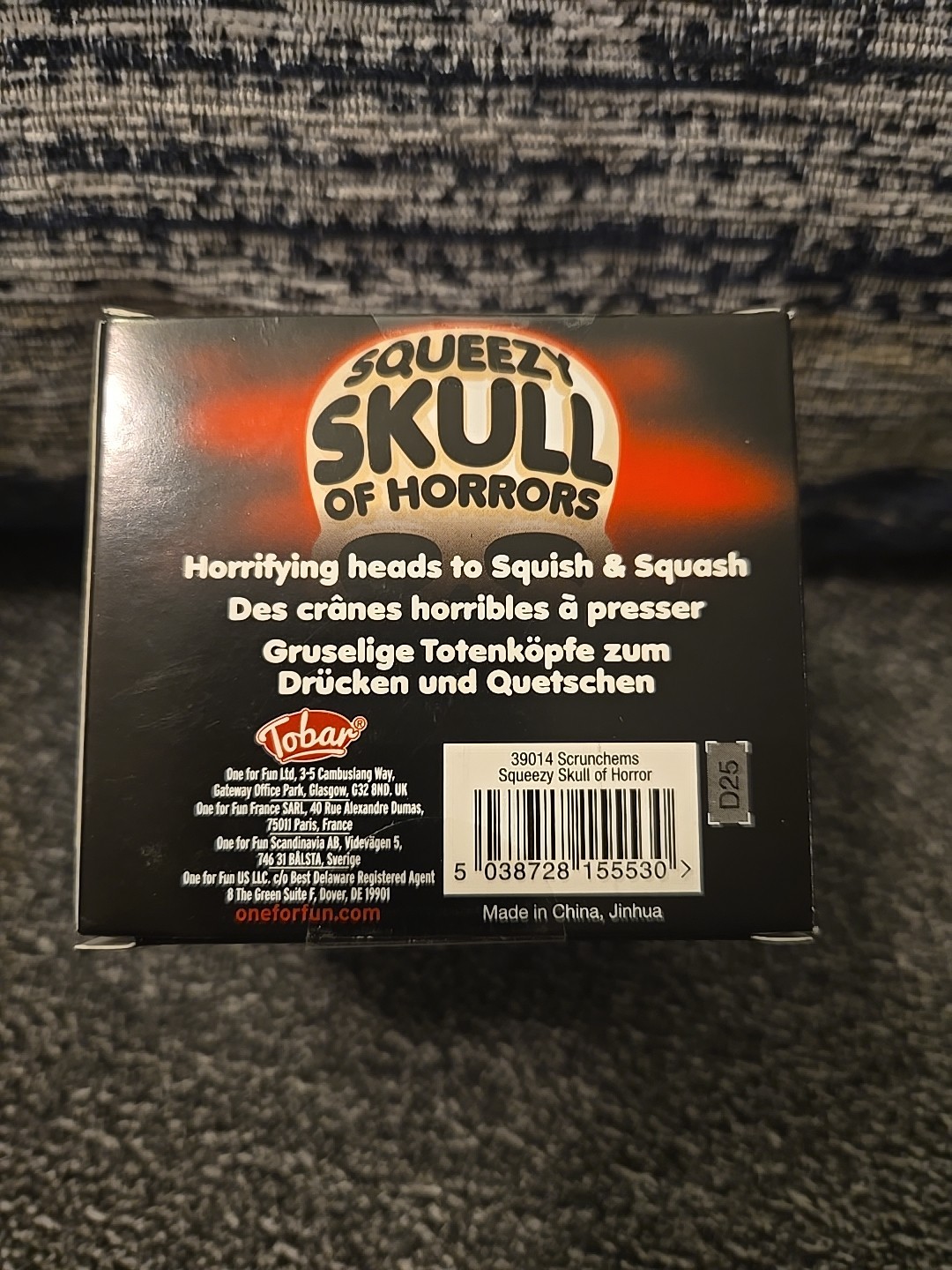 Scrunchems Squeezy Skull Of Horrors