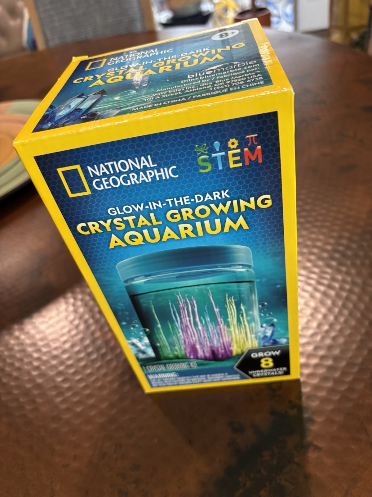 NATIONAL GEOGRAPHIC Underwater Crystal Growing Aquarium Science Kit/STEM/NIB