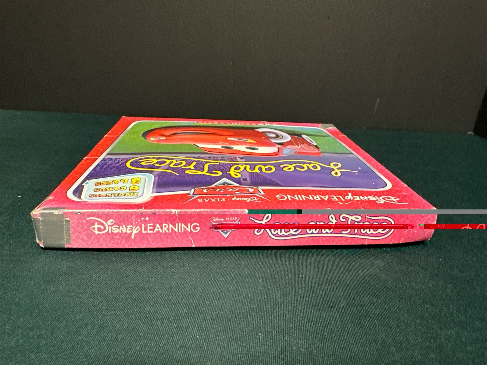 Disney Learning Pixar CARS – Lace And Learn Kid Activity Game “READ”