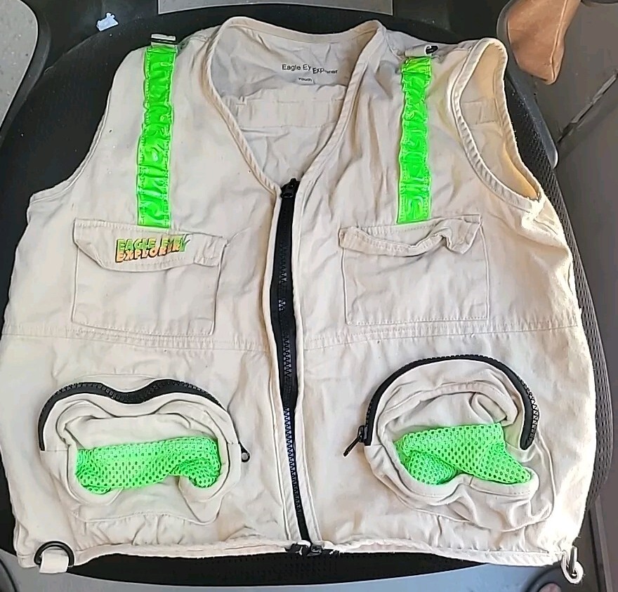 Eagle EYE Explorer Vest Youth (Little Kids) M/L W Reflective Colors And Pocket