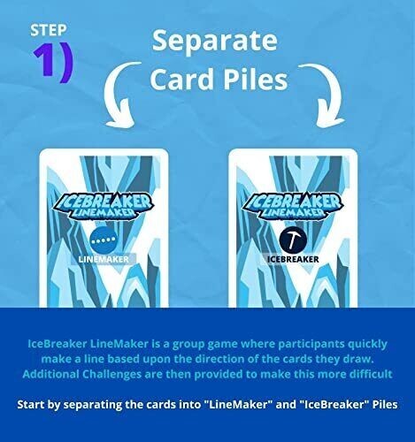 Icebreaker Linemaker – Social Skills Games – team building classroom work camp