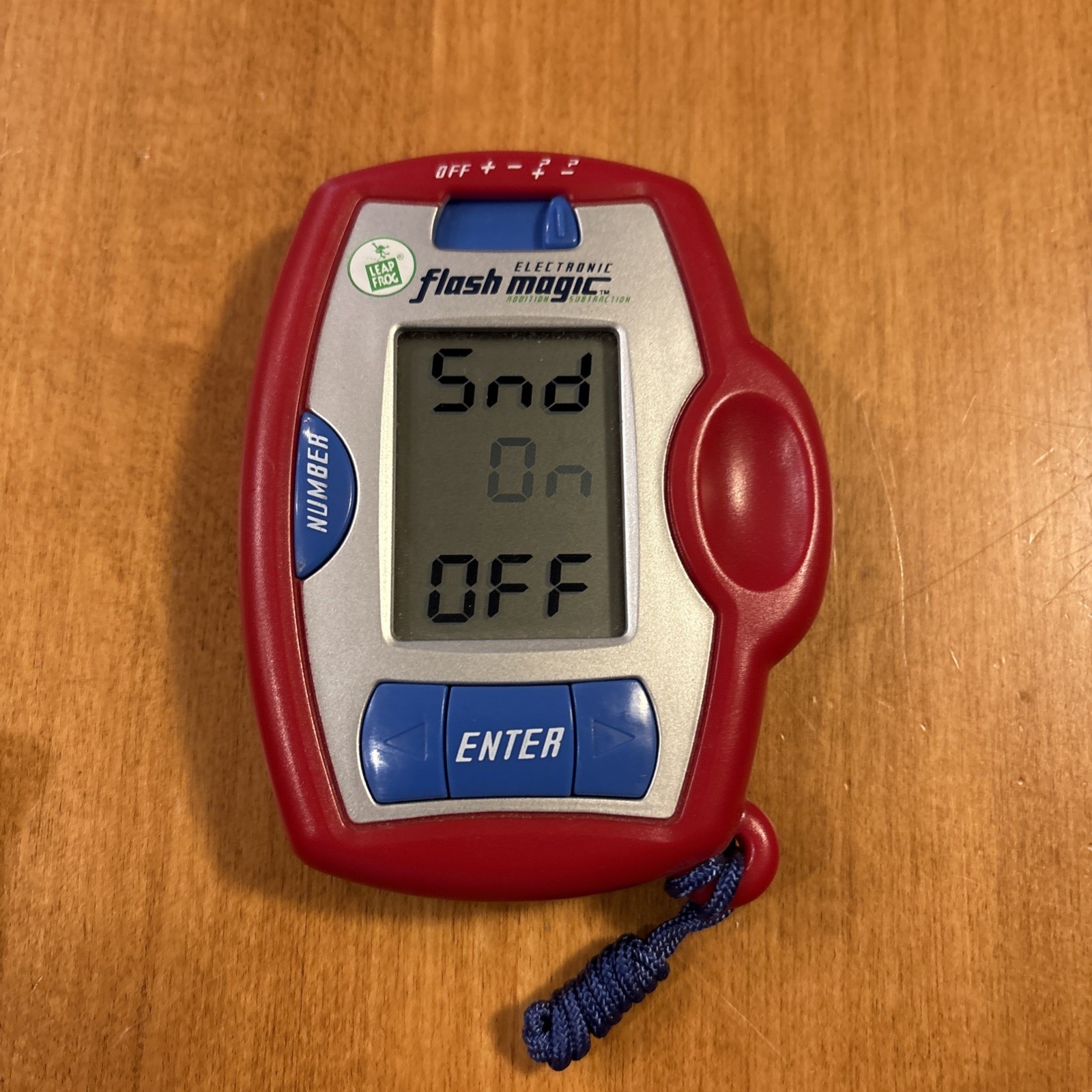 LEAP FROG Electronic Flash Magic Addiction and Subtraction Game Tested Works