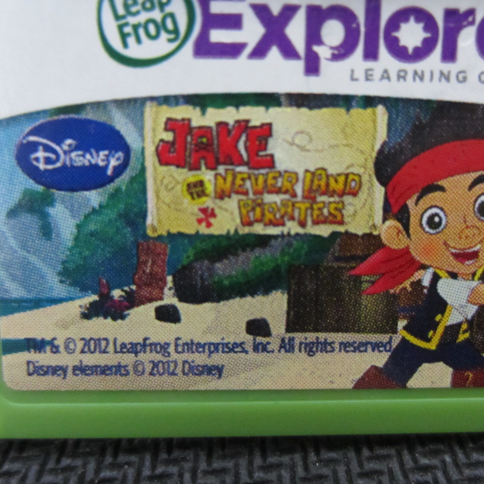 Leap Frog Leap TV Disney Jake and the Never Land Pirates Shapes Counting Sorting