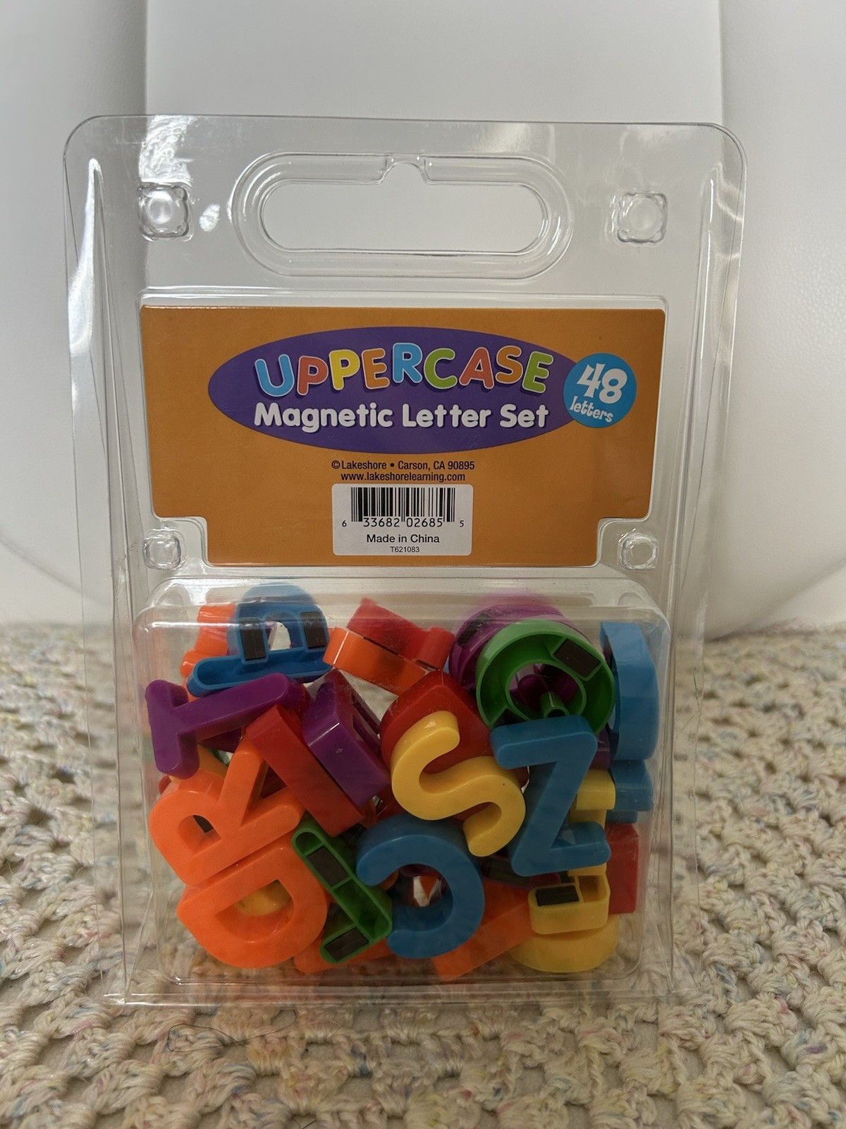 Lakeshore Uppercase Magnetic Letter Set 48 Pieces LC206 Ages 3-4 Years 3+