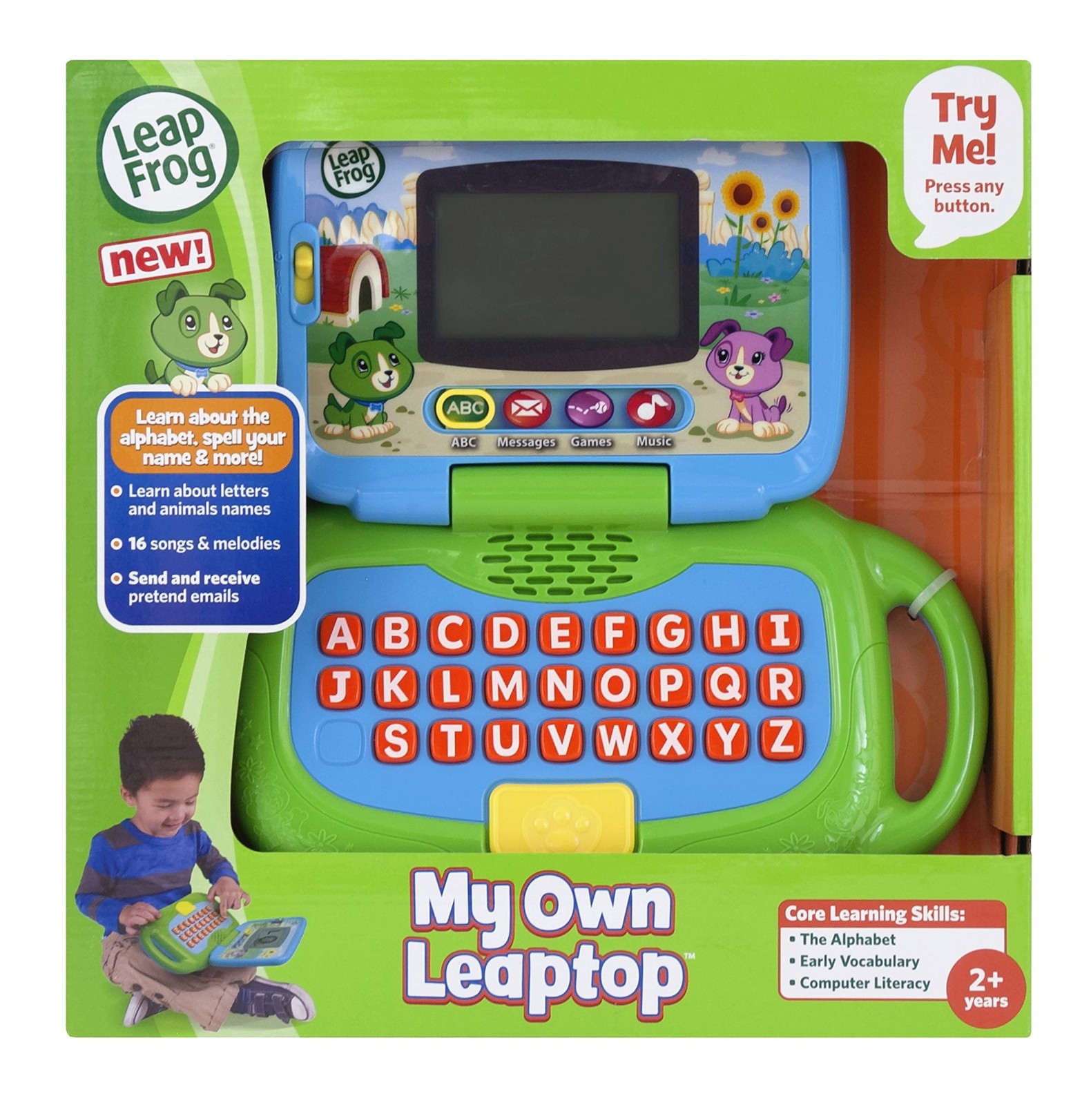My Own Leaptop, green