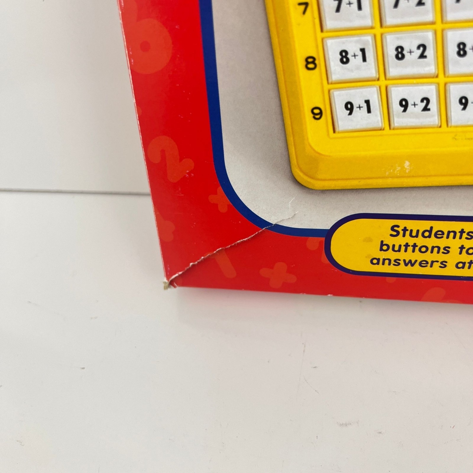Lakeshore Addition Machine Math Practice Homeschool Early Learning Pop Up Button