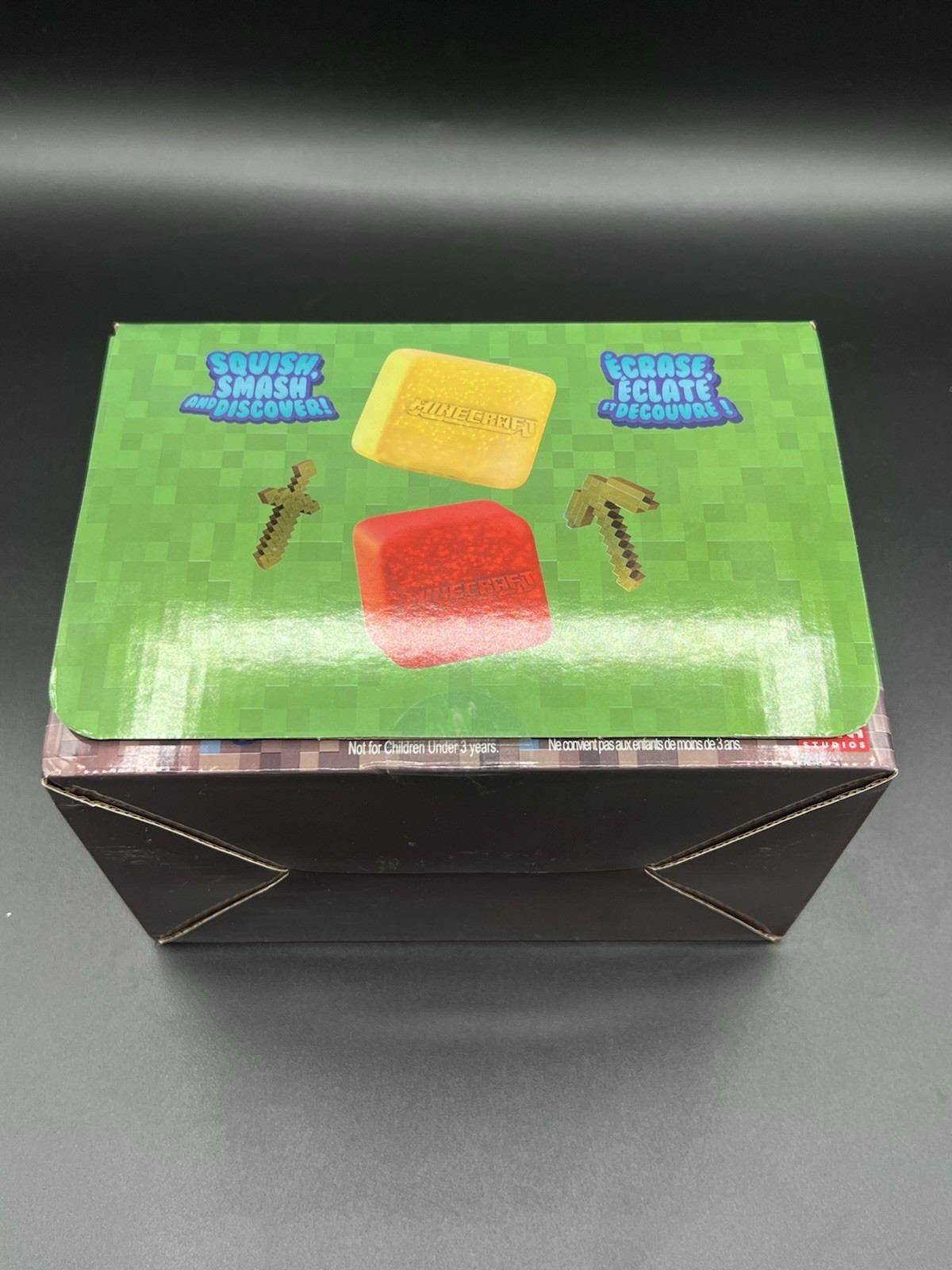 Minecraft Jelly Cubes Viral Squishy Toy Sealed Case 12 Cubes Viral Like Needoh