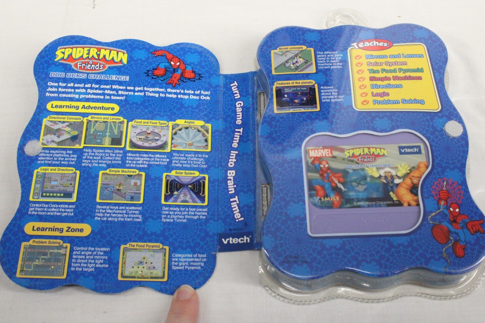 Vtech Vsmile Spiderman & Friends “Doc Ock’s Challenge” New Sealed Unopened