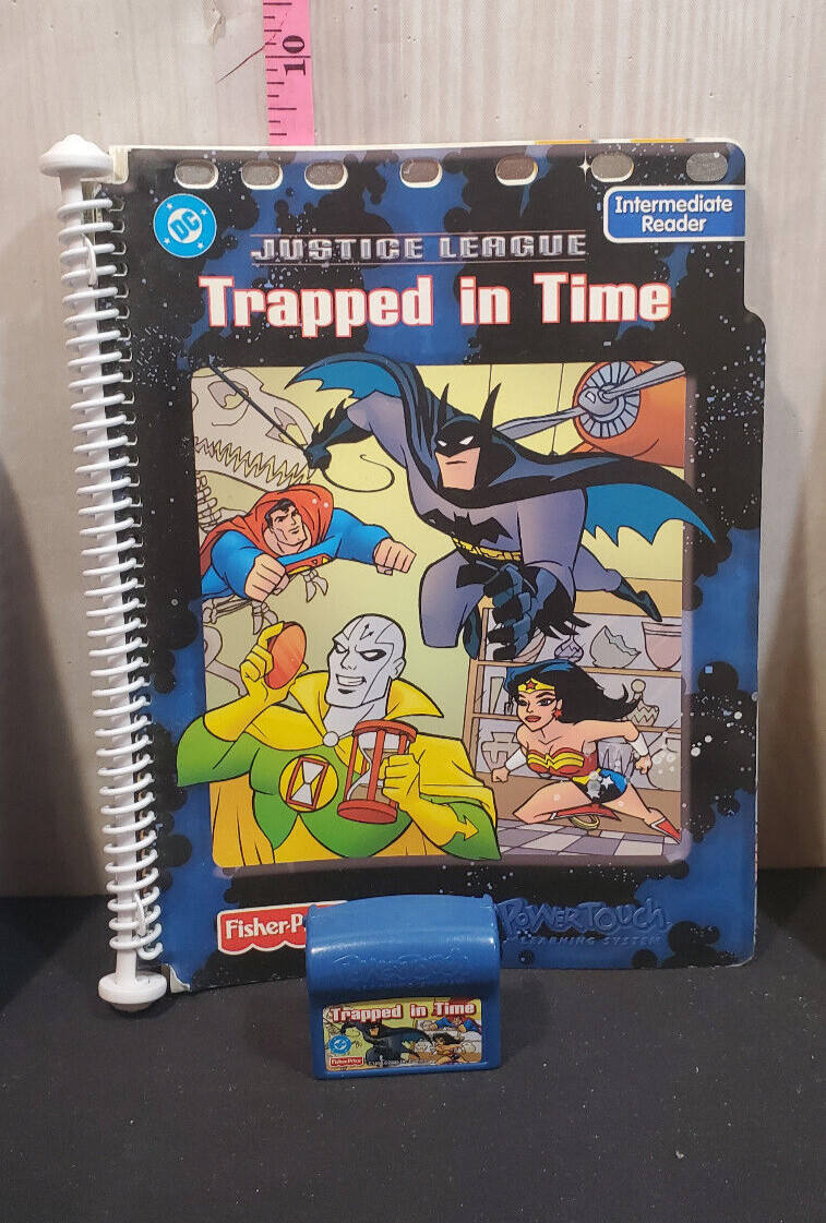 Powertouch Power Touch Justice League Batman superman Wonder Woman BookCartridge