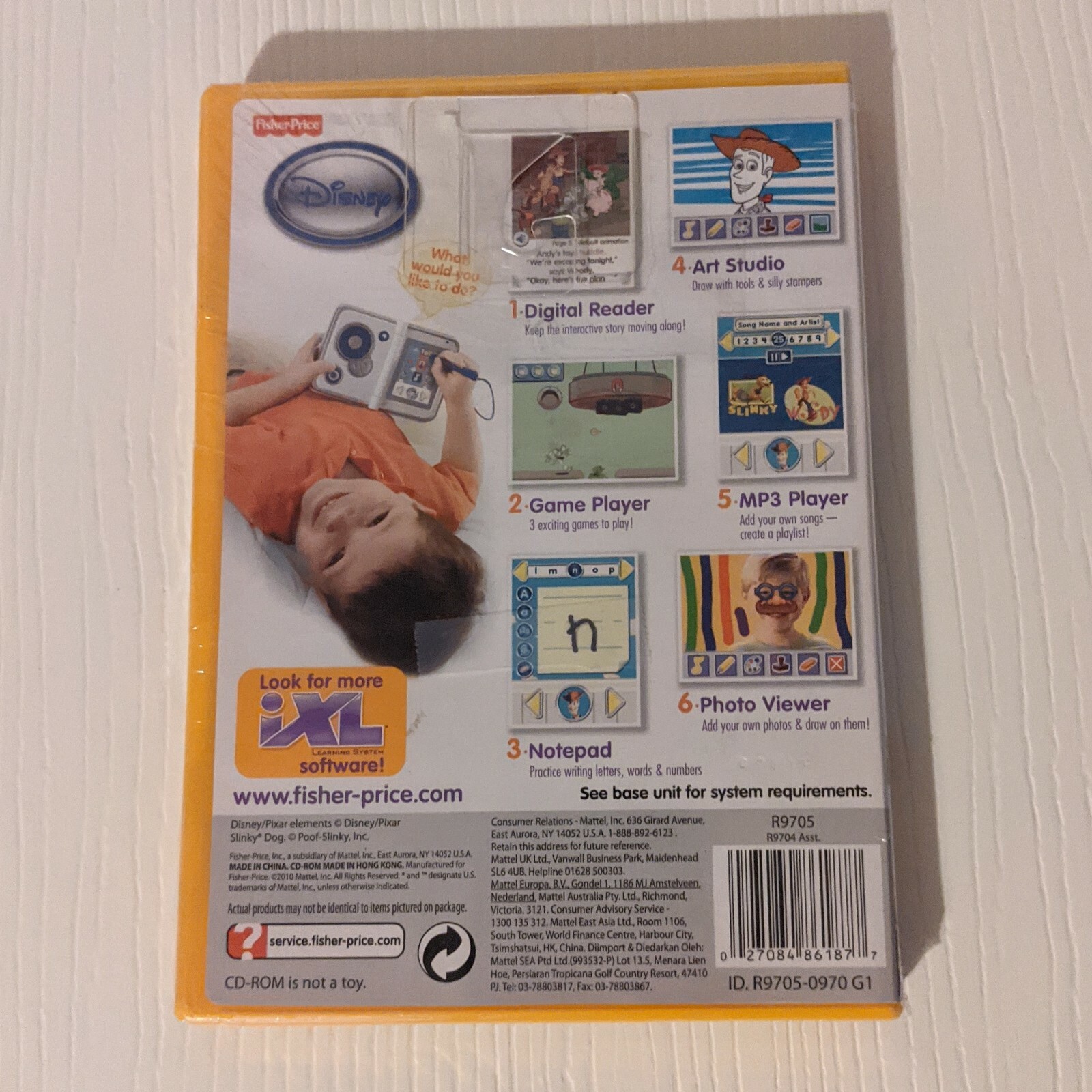 Fisher-Price iXL Learning System Toy Story 3 new sealed