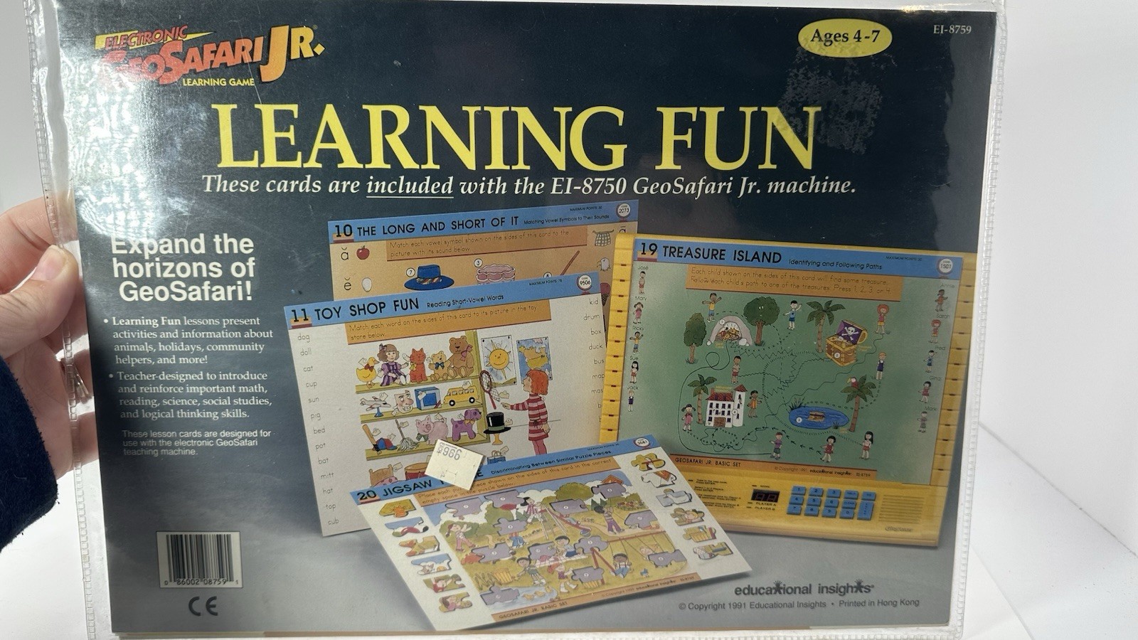 Geosafari Cards Learning Fun and Make Your Own Lesson Cards