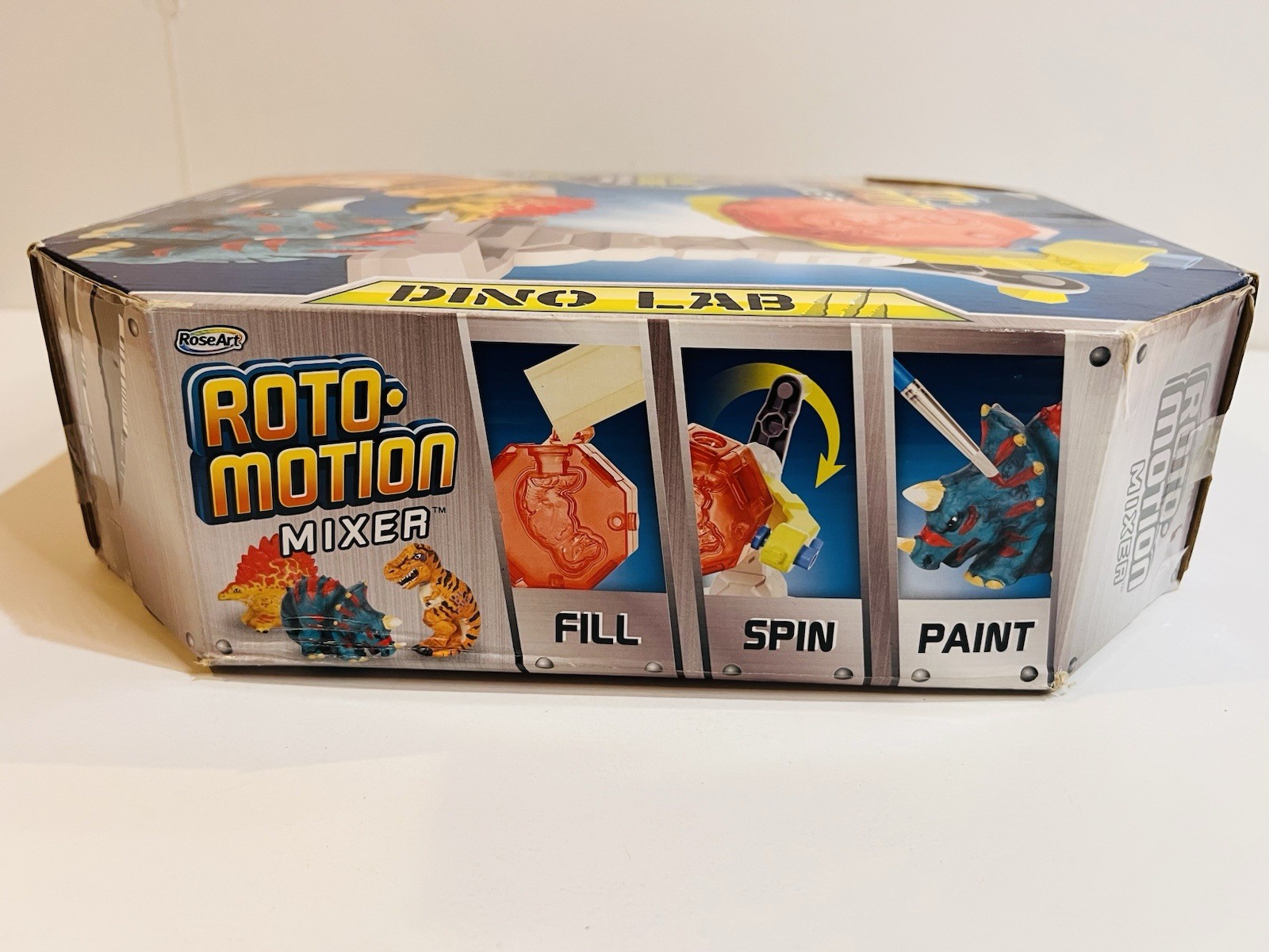 DINO LAB Roto Motion Mixer- Makes 6 Dinos w/ Cast Powder NEW