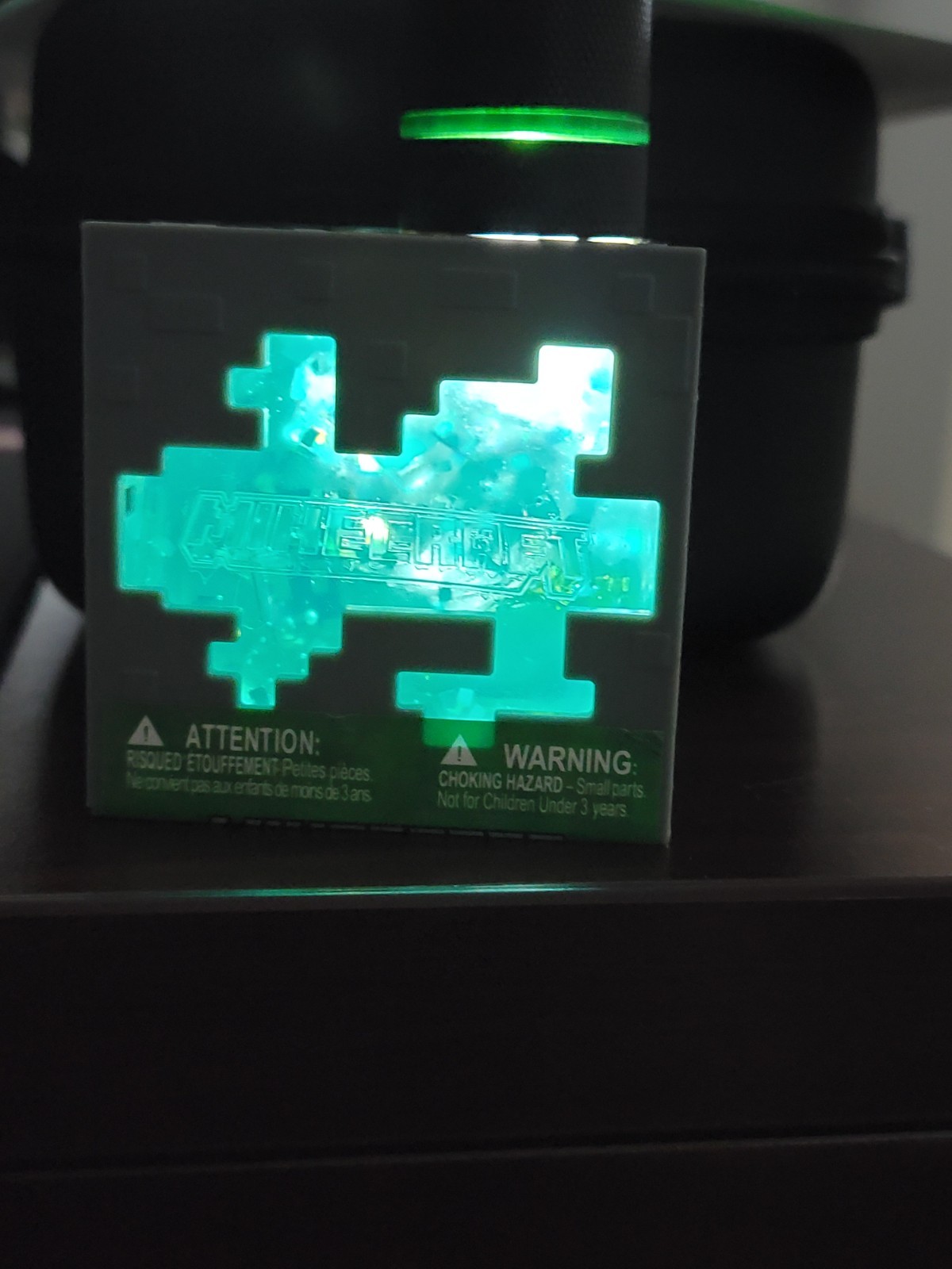 Minecraft Jelly Cube RARE CHASE 1/48 Real 18k GOLD Plated Sword Plus X4 Cubes