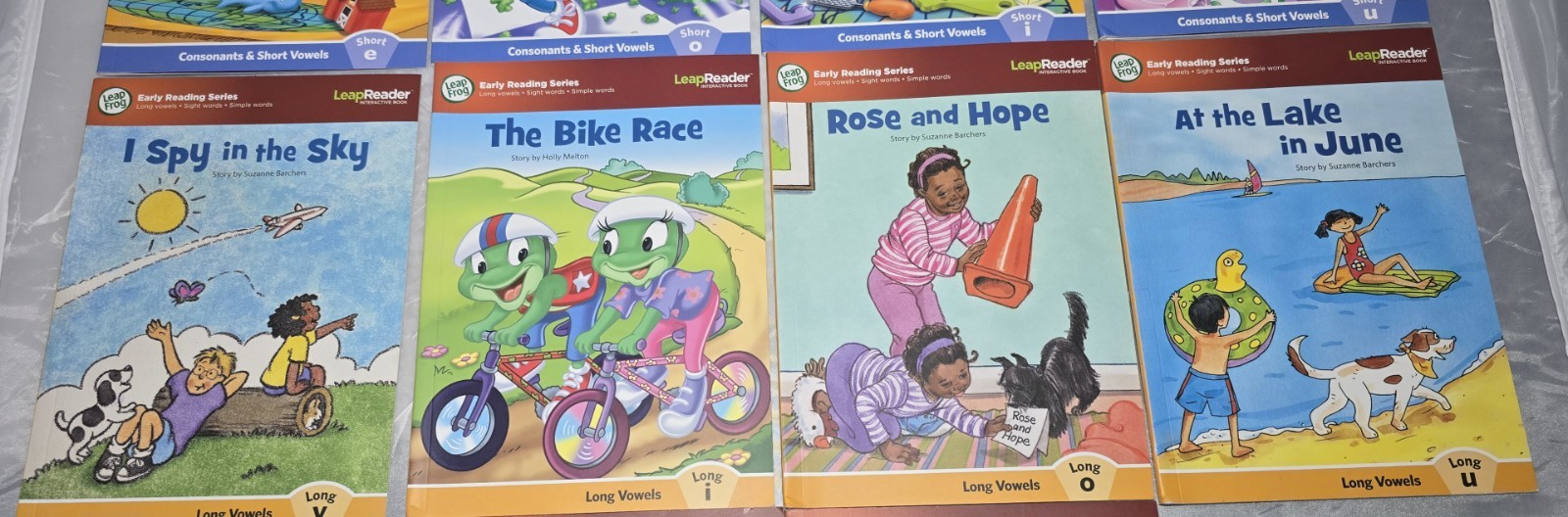 Leap Frog LeapReader Lot of 10 Books Early Reading Series Excellent Condition