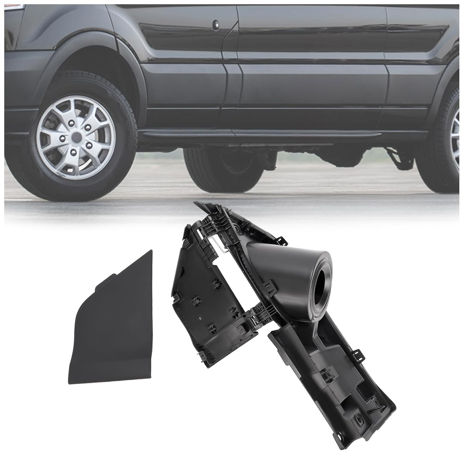 Fuel Gas Filler Pocket Housing Hinge Door Cover 2015-2023 Ford Mustang OEM