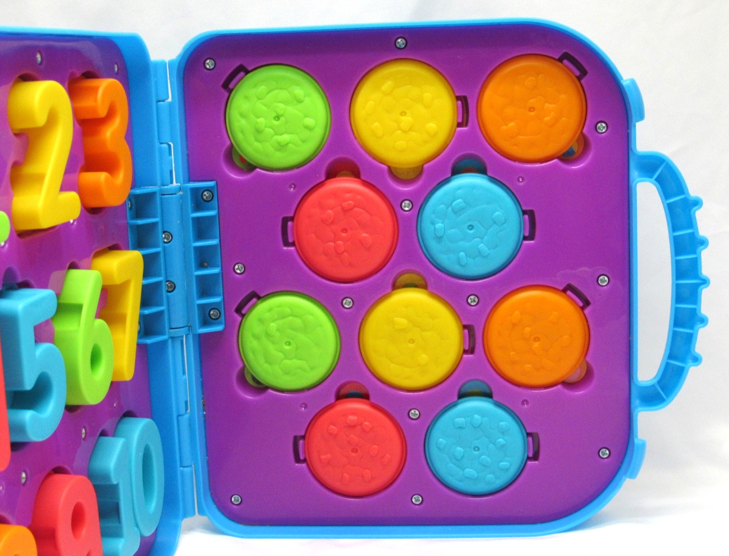 Sesame Street Cookie Monster On The Go Numbers With Take Along Case