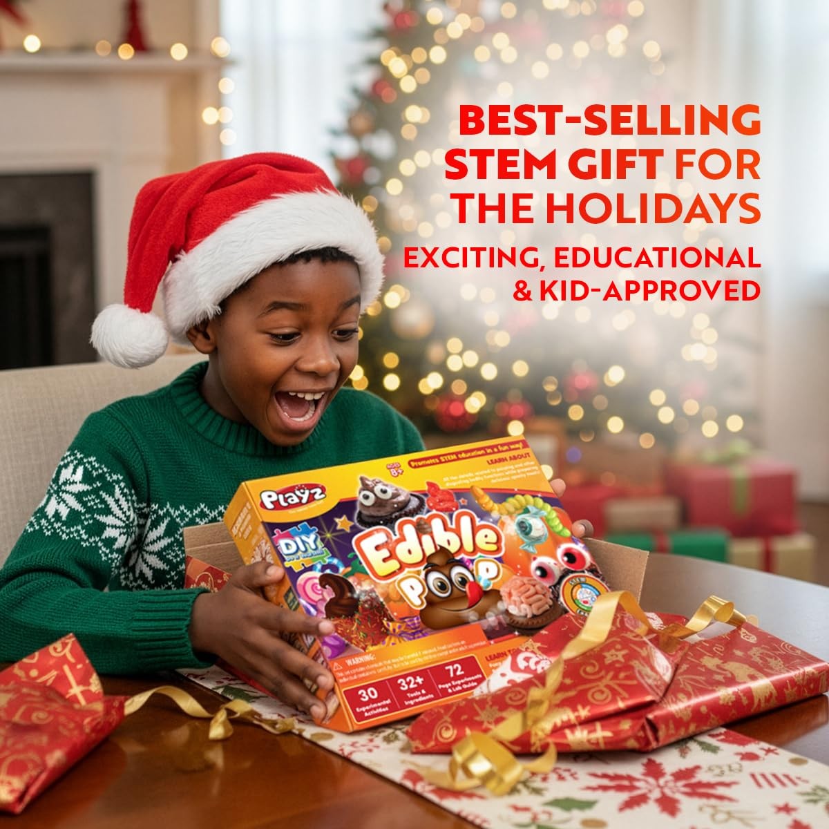 Edible Poo Chocolate & Candy Making Science Kit for Kids Ages 8-12 Years Old …