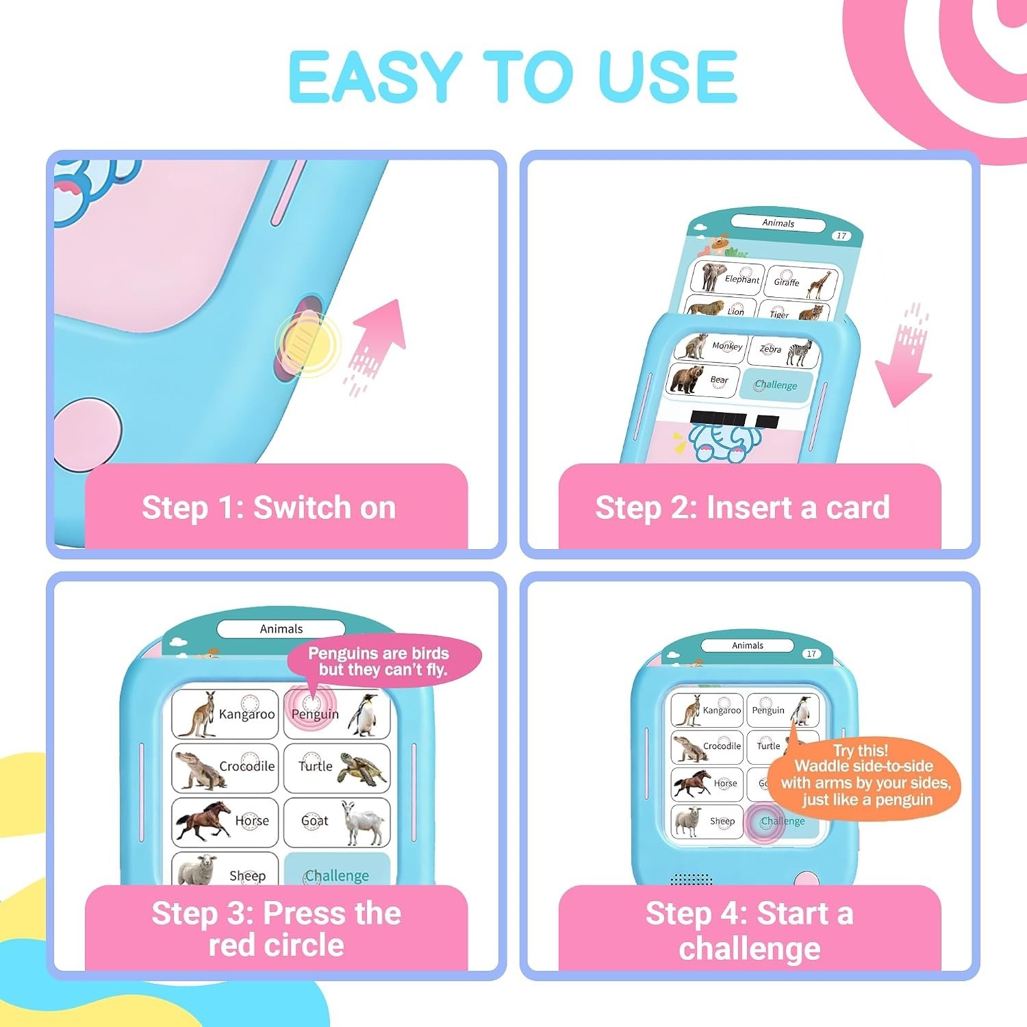 Toddler Learning Set – 800+ Words & Fun Facts