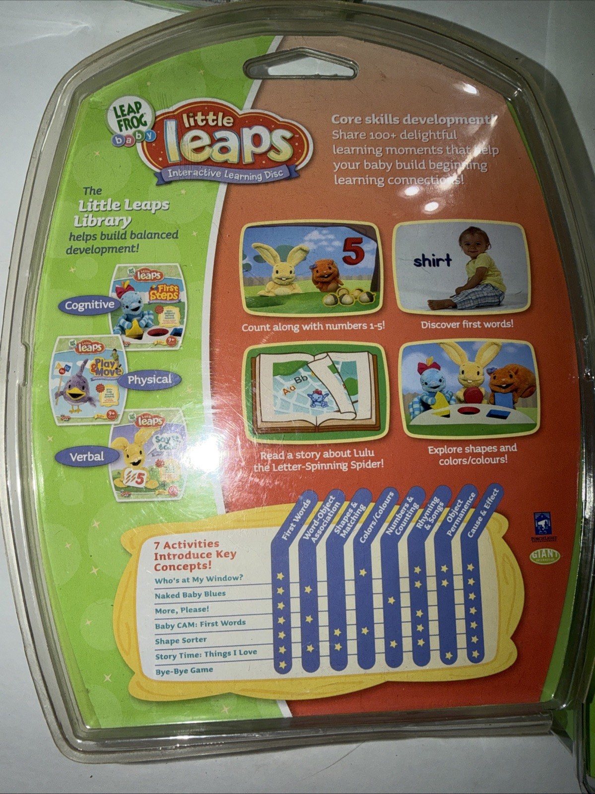 Leapfrog Baby Leap Frog Little Leaps Play & Move Creative Ahead First Steps NEW