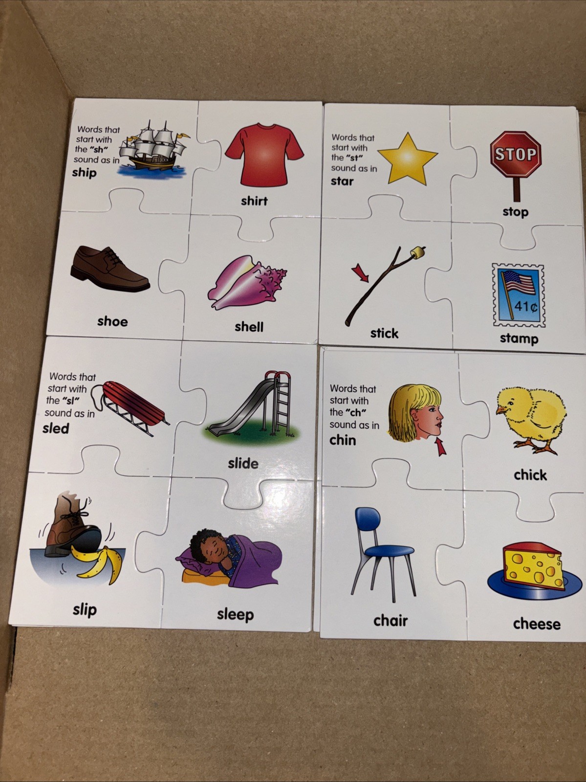 Really Good Stuff Initial Blends And Digraph Puzzles – centers kindergarten ELA