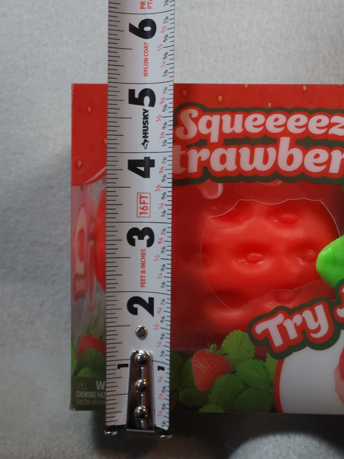 Sunny Days Jumbo Squeezy Strawberry Squishy Toy Stress Relief Sensory Fun Viral