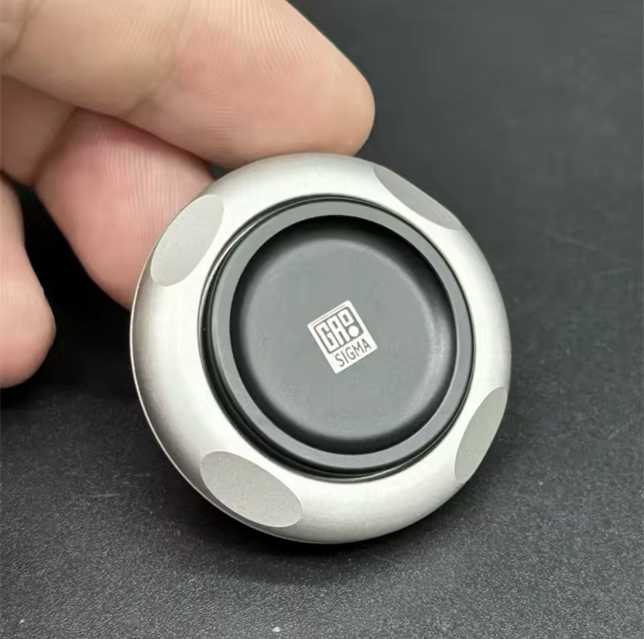 Gao Studio Stainless Steel Mechanical Magnetic Master Haptic Adult Fidget Coin