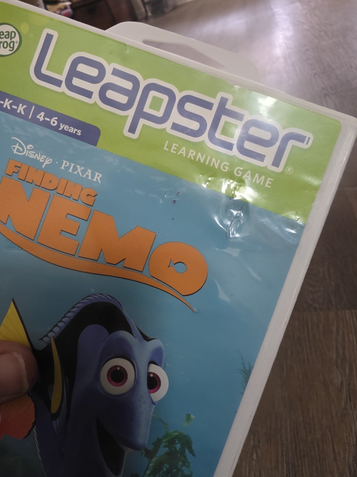 Leapster Games Lot Cars, Creature Create, Finding Nemo Age 4-6 Years Pre K