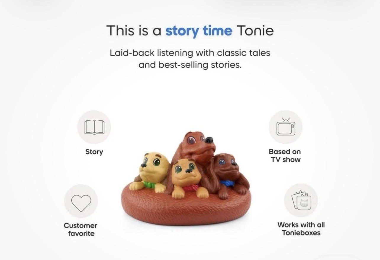 Tonies Pretzel and the Puppies Tonies Audio Character/ Brand New Sealed