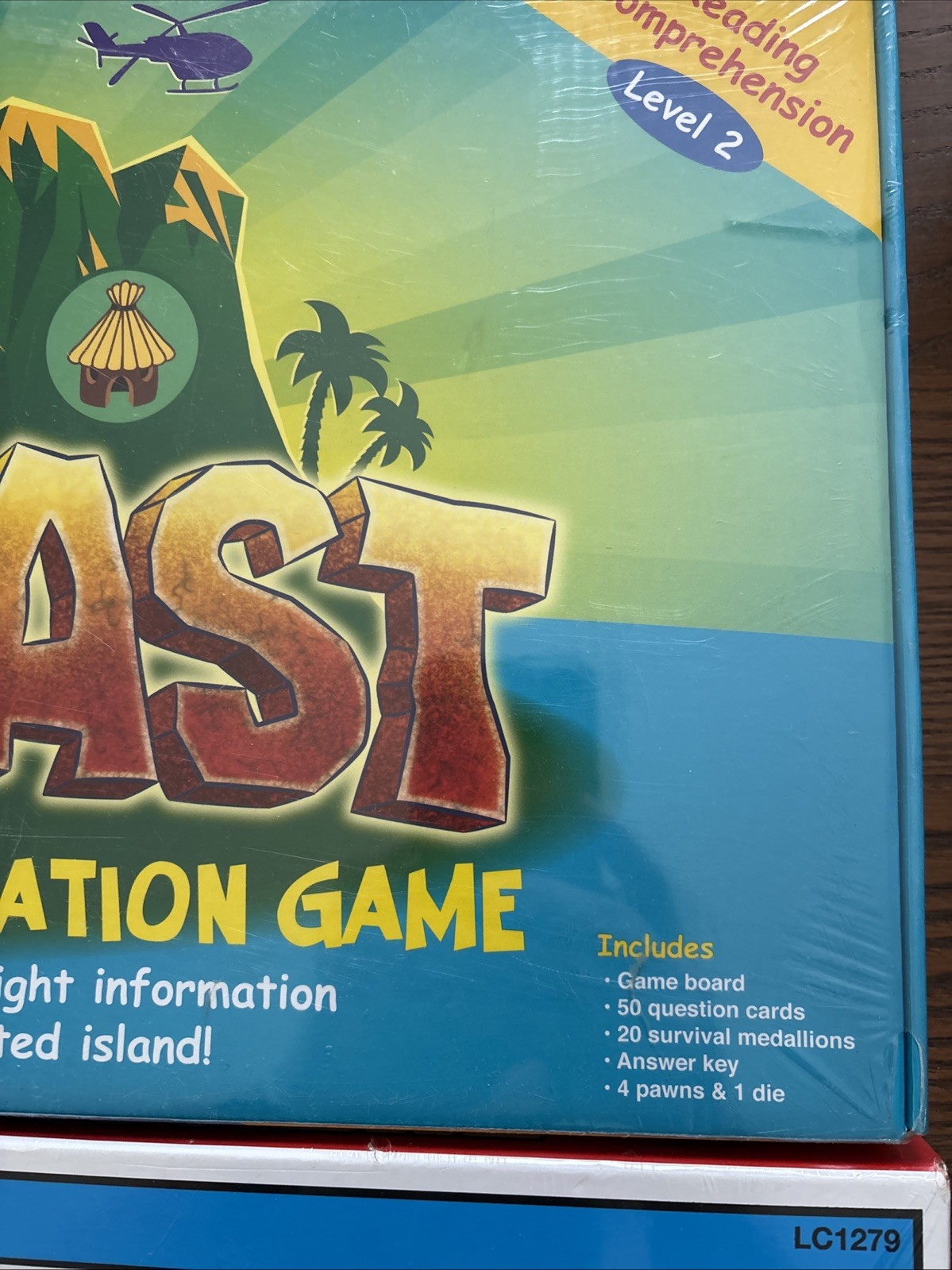 Lakeshore Learning Set Of 2 Board Games-Allowance Game And Outlast Reading Comp