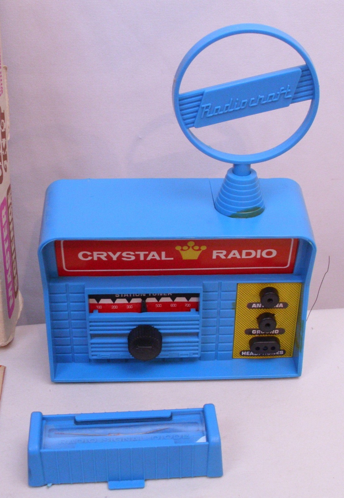 REMCO CRYSTAL RADIO KIT MASTERS SCIENCE BOXED 1960s #106