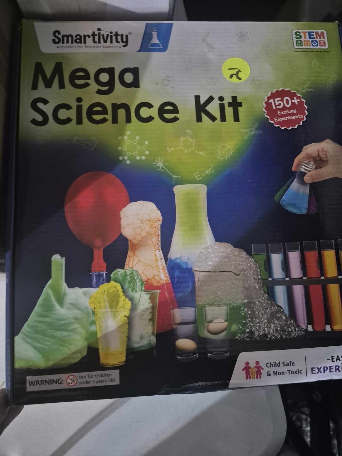 Smartivity Mega Science Kit STEM 150+ Experiments for Kids Ages 4-7 8-11 Years