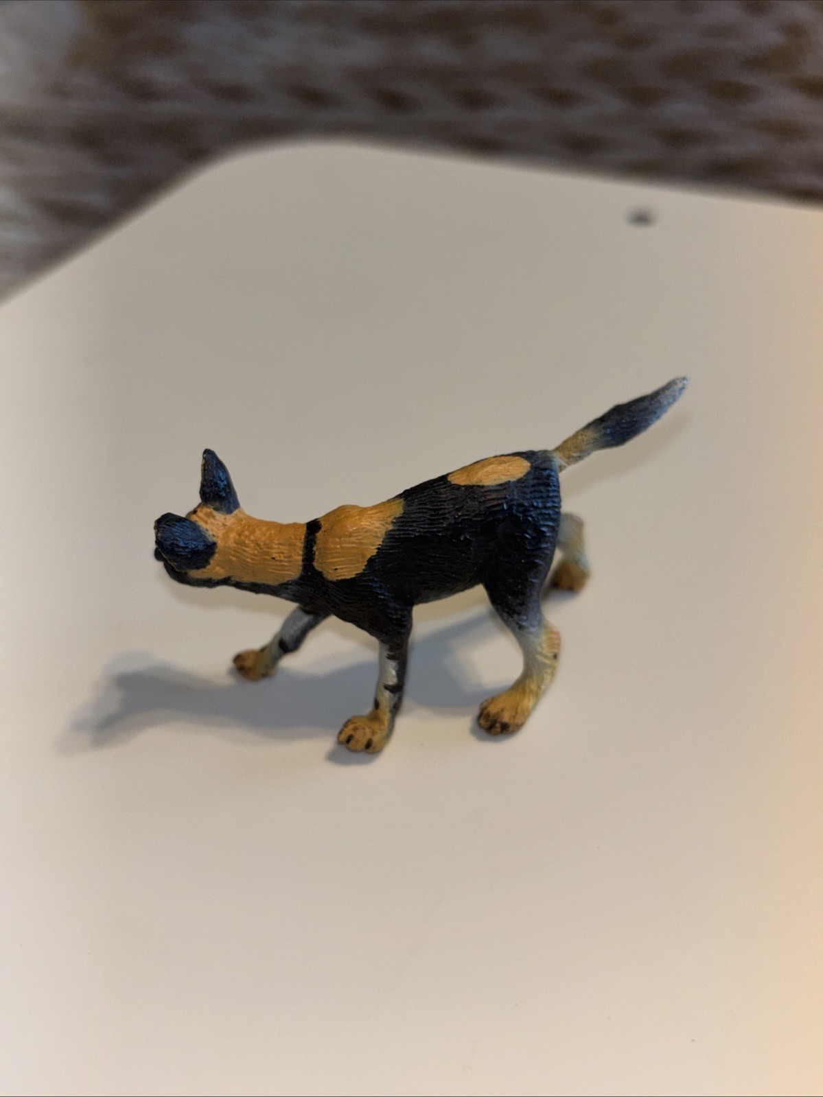 Wild Safari LTD African Wild Dog Pup Figure Retired 2004 RARE New- No Tags