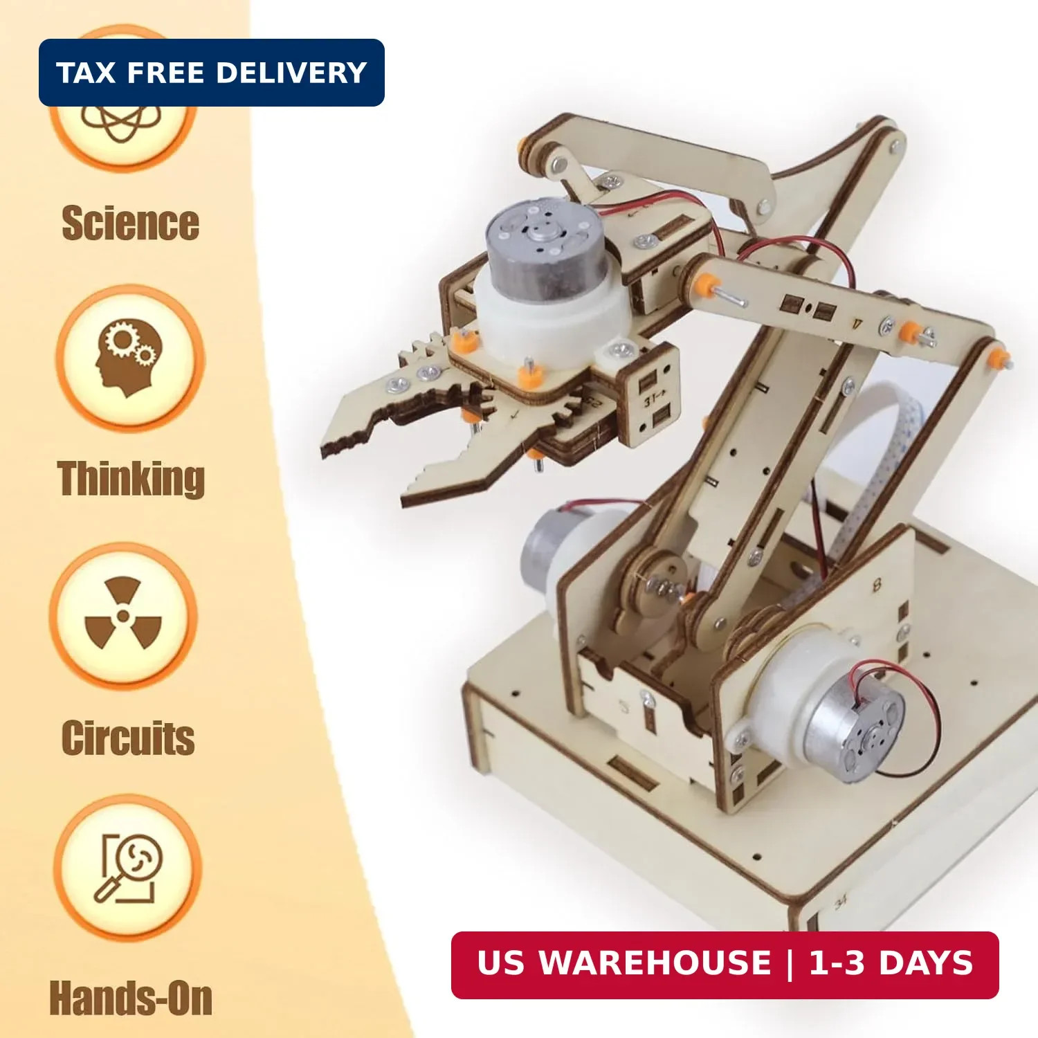 Robot Arm Kits Robotics for Kids Ages 8-12-14-16 Teens Adults STEM Toys Building