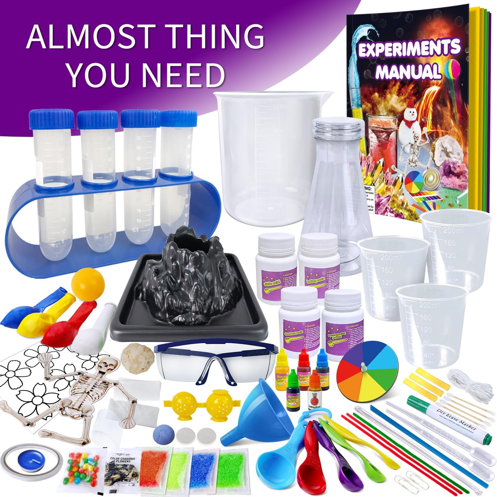 150 Experiments Science Kits for Kids Boys Girls, S.T.E.M Kit Toys Gifts Idea…