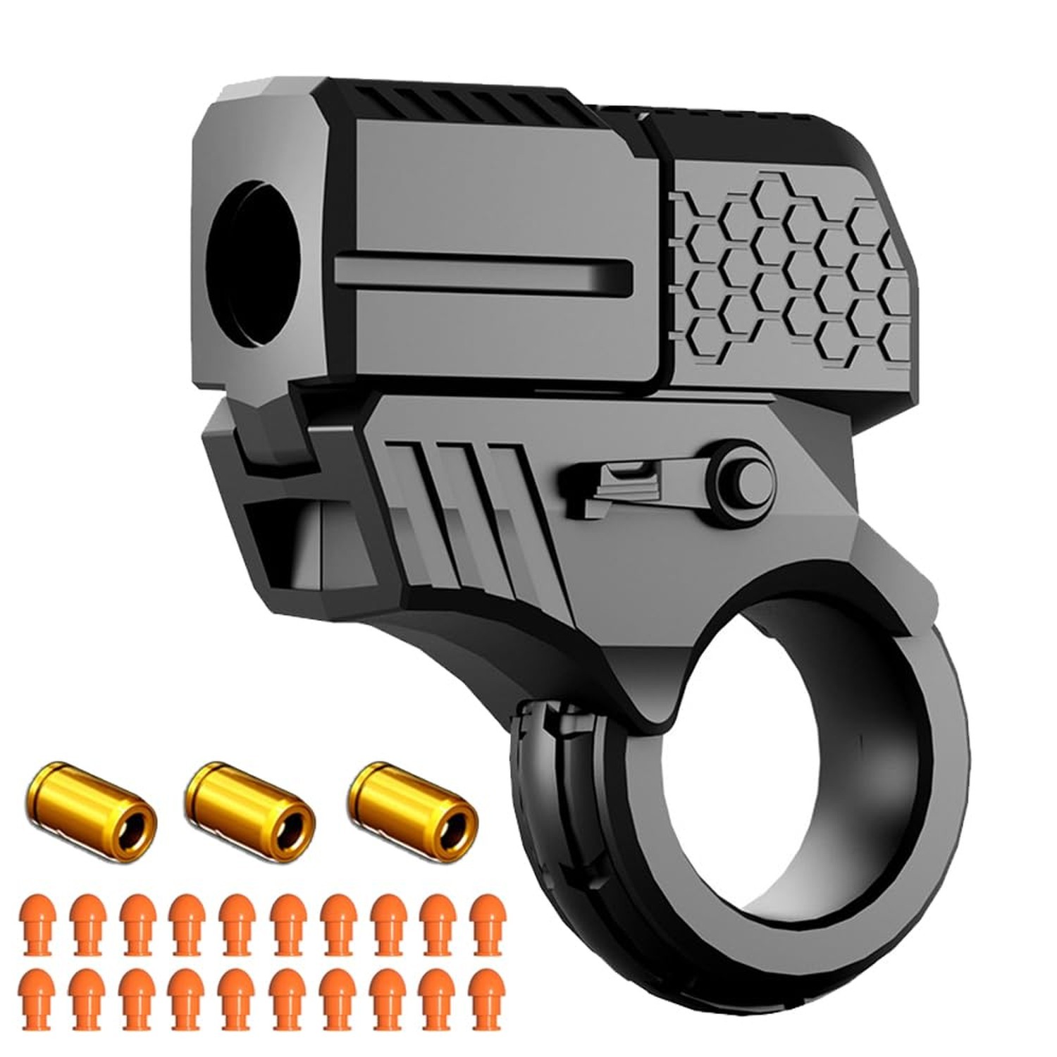 Metal Fidget Toys – Alloy Fidget Ring Fingertip Launcher, Adult Sensory Stres…