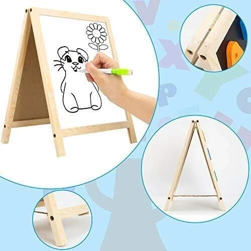 INNOCHEER Magnetic Letters and Numbers with Easel for Kids- 133 Pieces