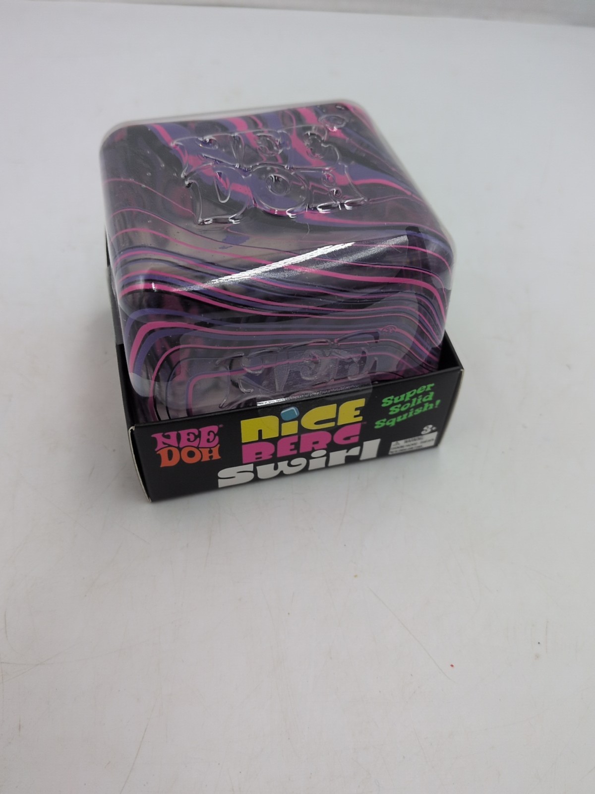 Needoh Nice Berg Swirl – Multi Color – Rare – New In Box – (Genuine Seller)