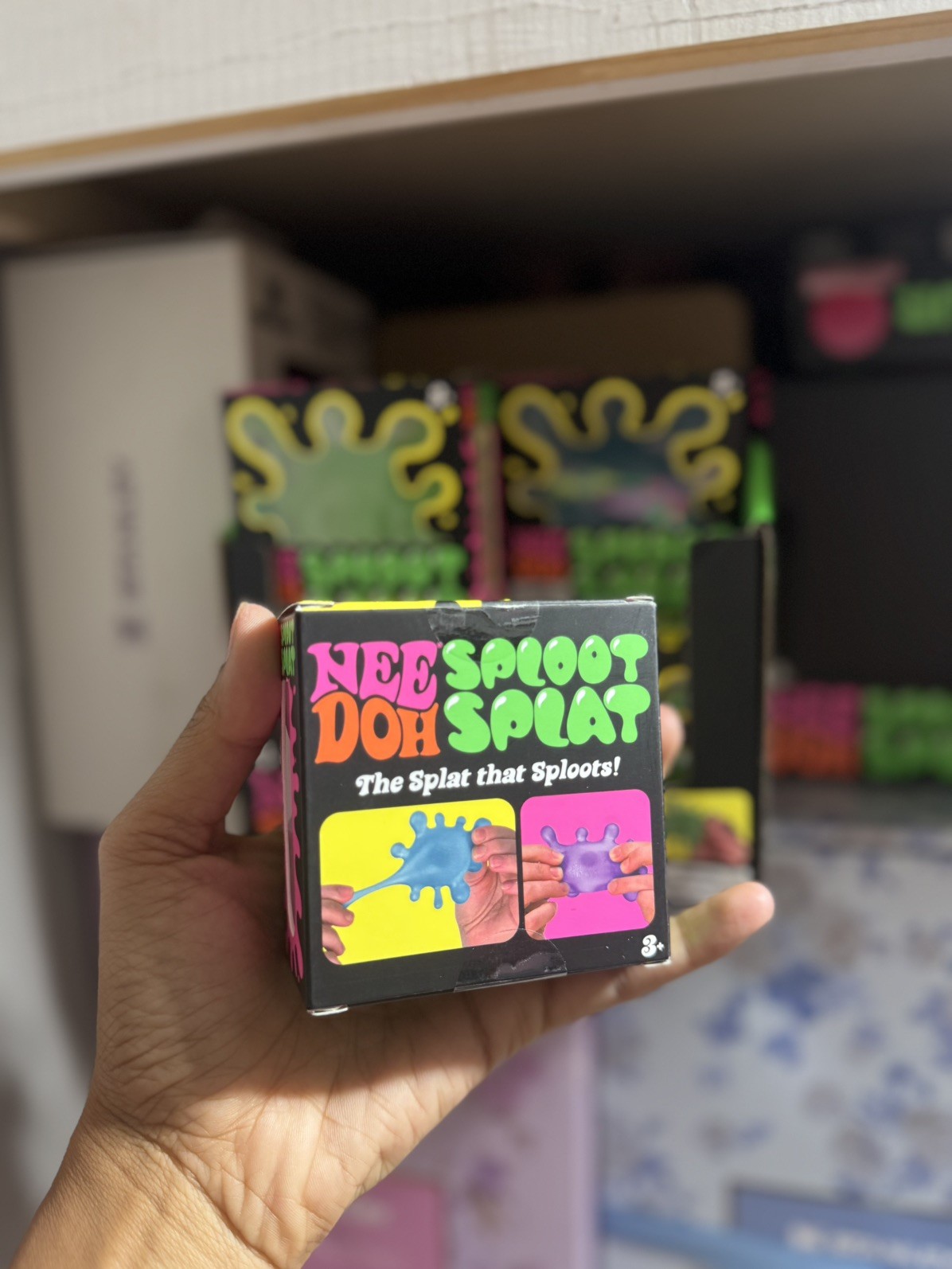 NeeDoh Sploot Splat Random Color : Colors Green,Pink,& Blue 100% AUTHENTIC 1PC *