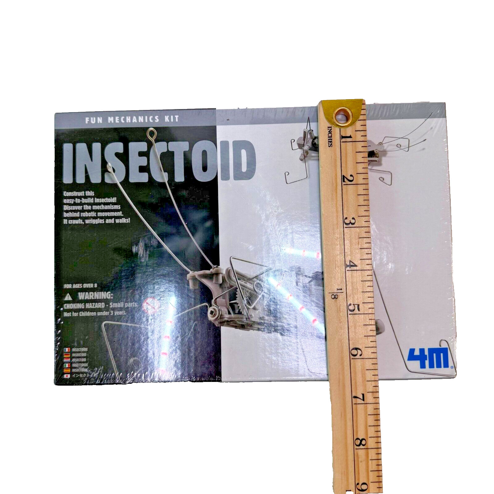 New Insectoid Robotic 4M Fun Mechanics Kit – Easy to build – 8 years & Up