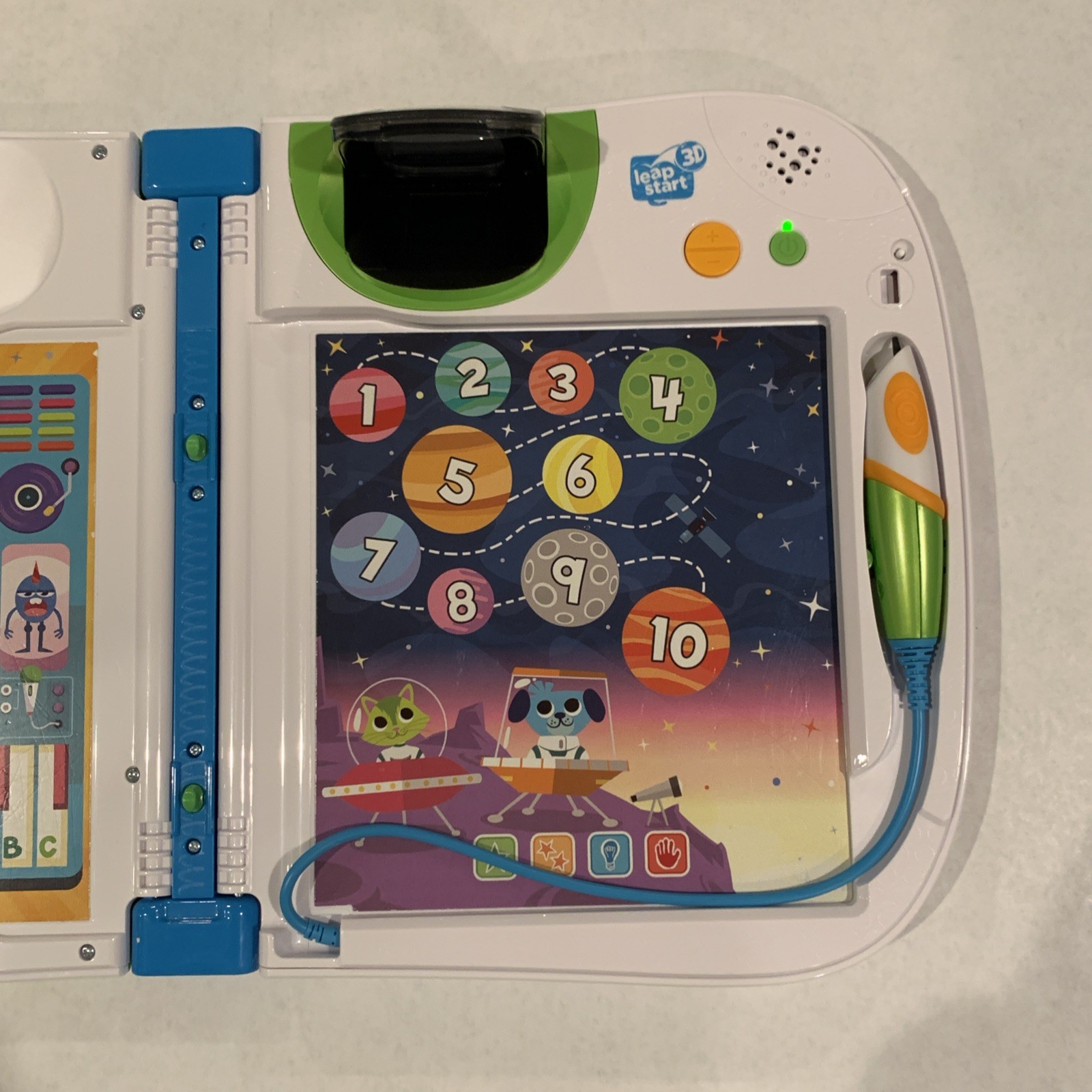LeapFrog Leap Start 3D Learning Device & Book – Tested WORKS Great