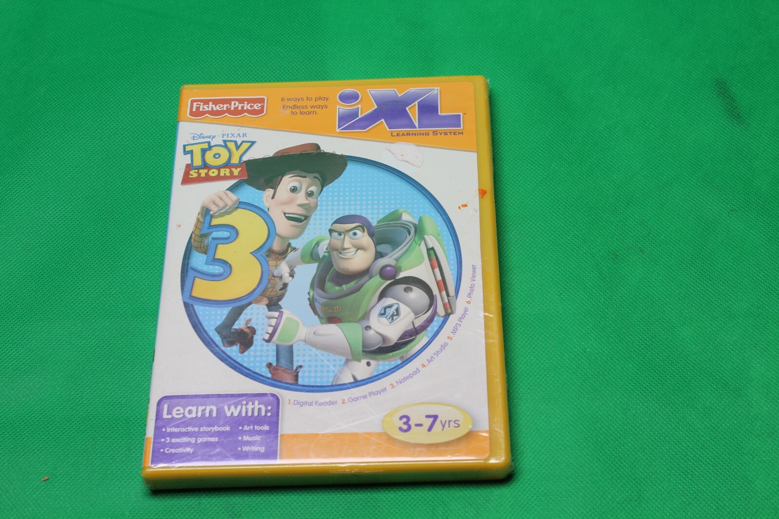 FISHER PRICE iXL – TOY STORY 3 DISNEY PIXAR KIDS LEARNING GAMES CD-ROM sealed