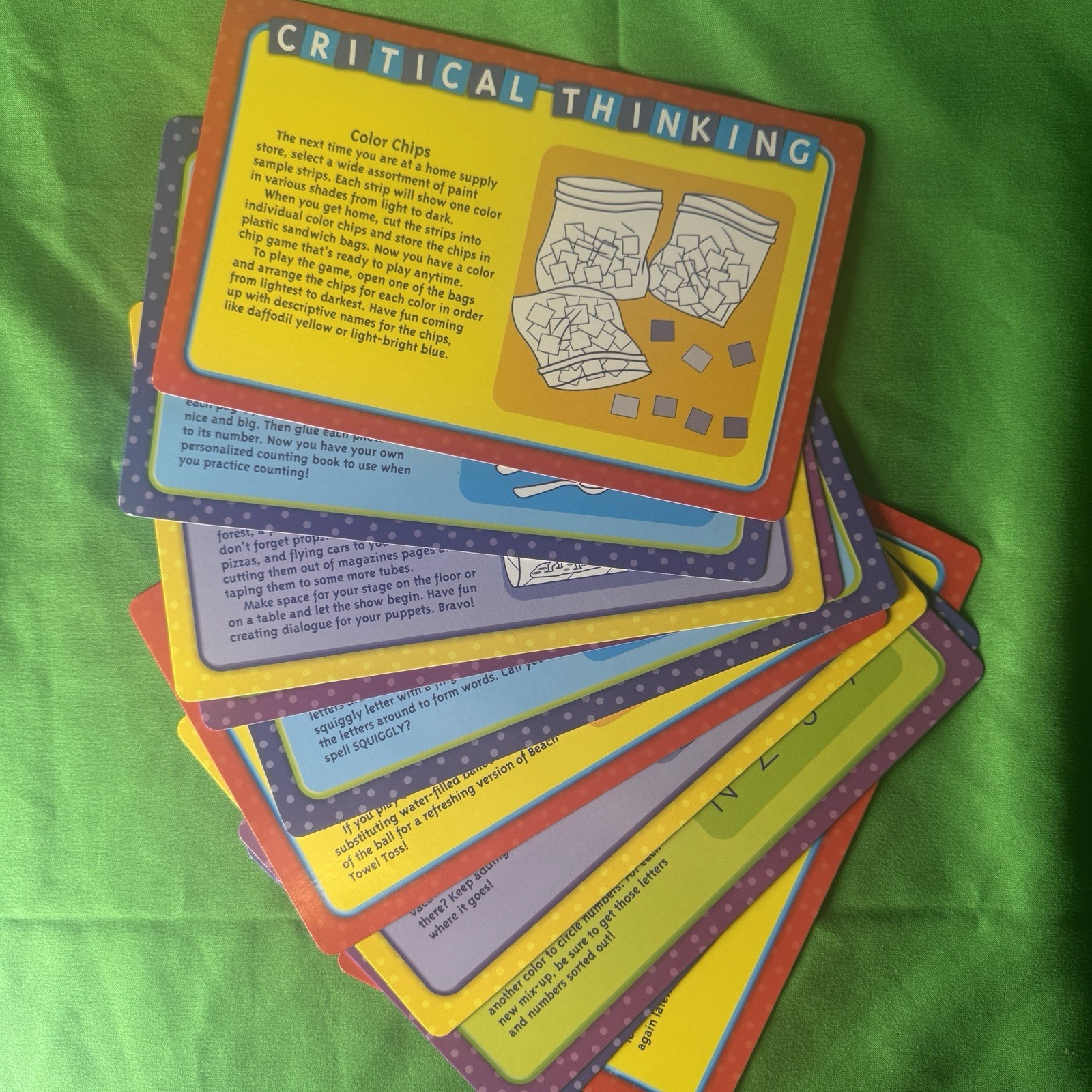 Brain Games for Kids, Preschool Edition: Exercise the Brain and Body cards