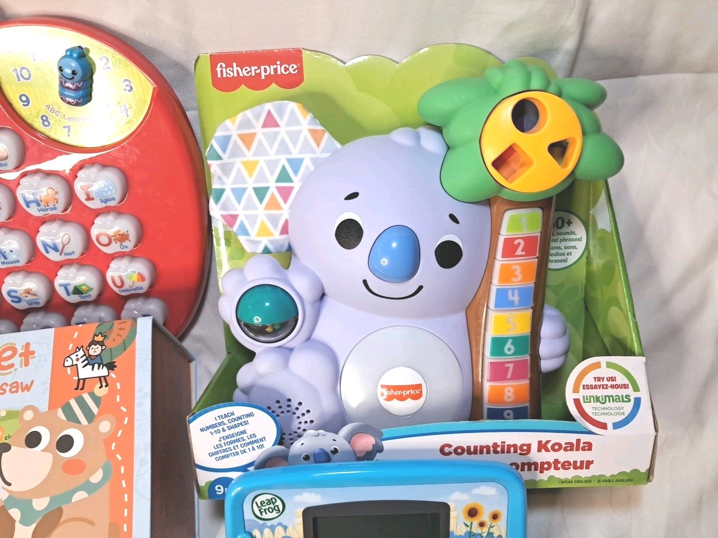 Baby Toddler Learning Toys & Books ABC Phonics Blending Matching Sorting Puzzles