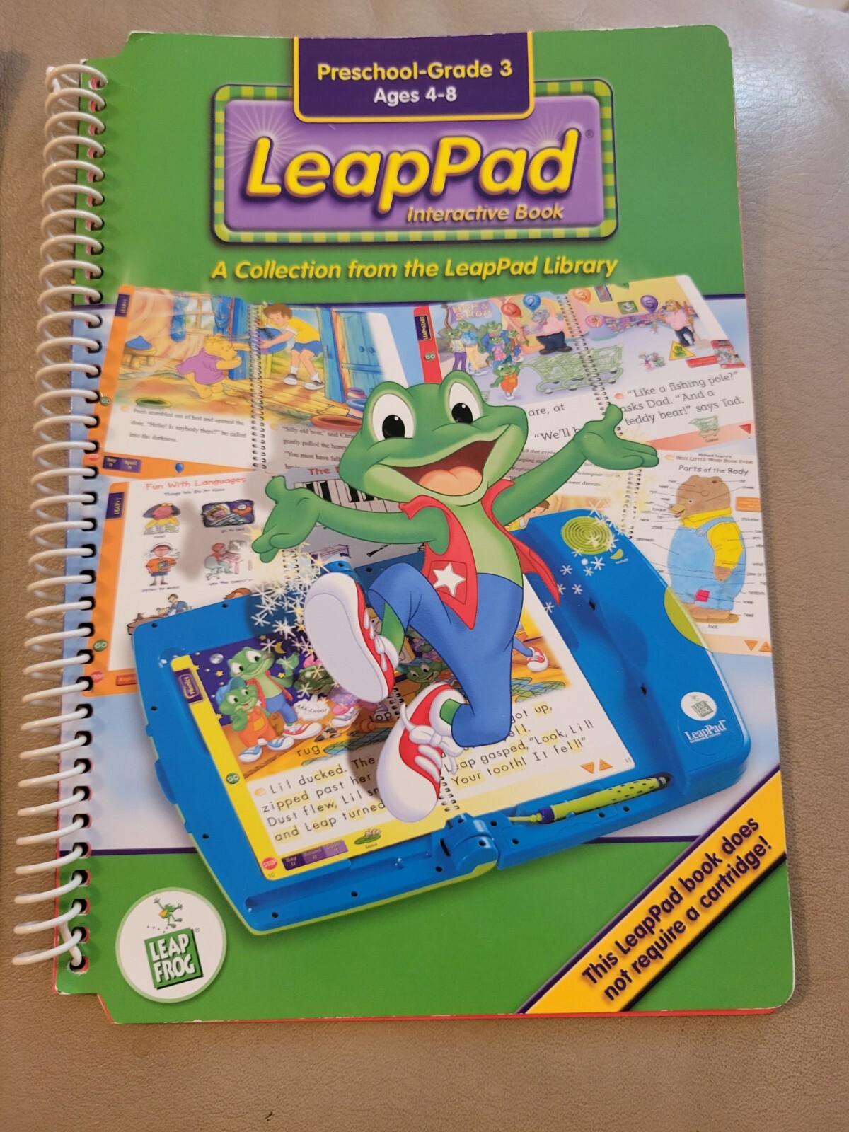 Lot of 7 LeapFrog LeapPad PreK-3 BOOKS ONLY Ages 4-8 Reading, Phonics…