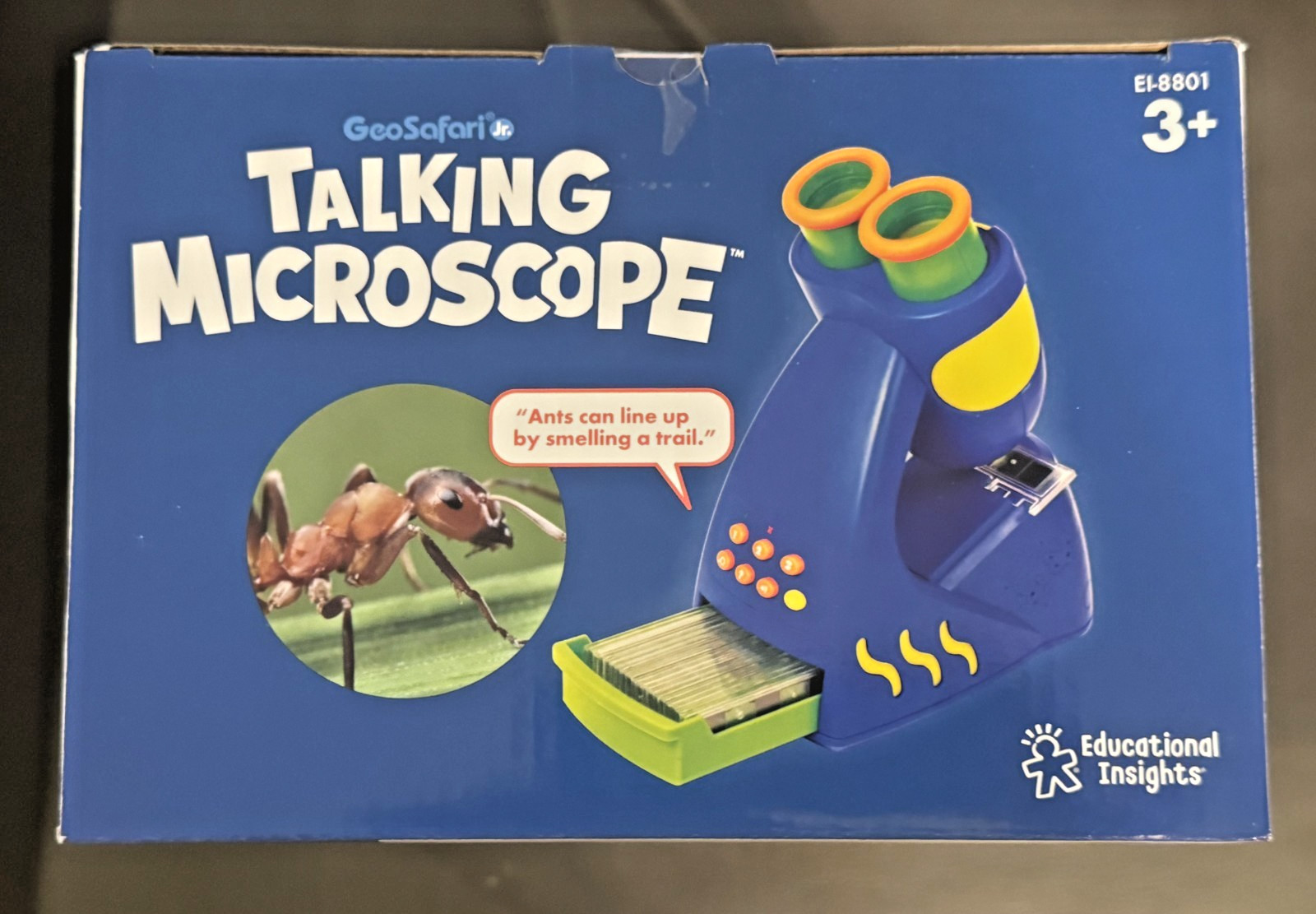 GeoSafari Jr Talking Microscope Kids STEM Toy Bindi Irwin Ages 3-6
